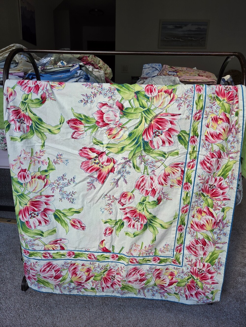 April Cornell Floral Tablecloth